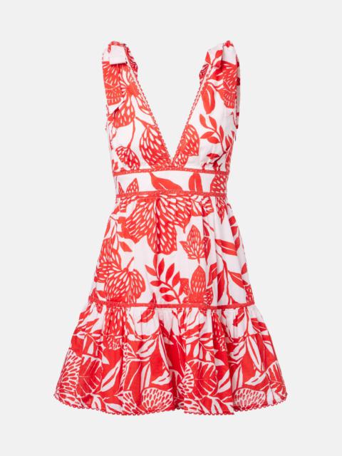 Cara cotton minidress