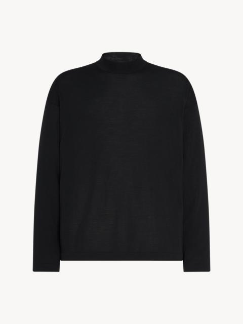 Delsie Mock Neck in Wool
