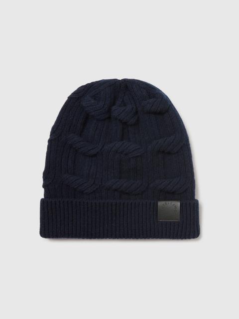 Falabella Cable-Knit Beanie