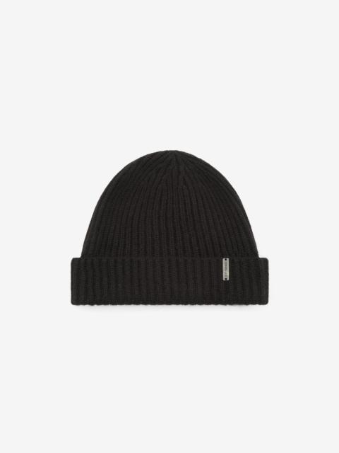 Black Sublime Cashmere beanie