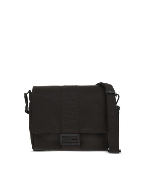 panelled messenger bag