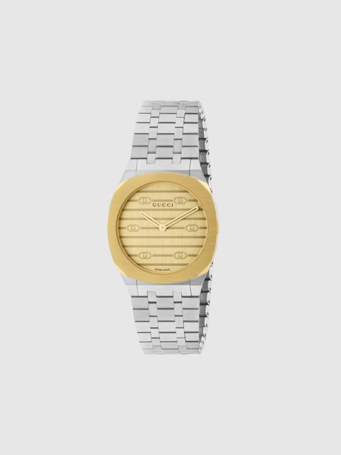 GUCCI 25H watch, 30mm