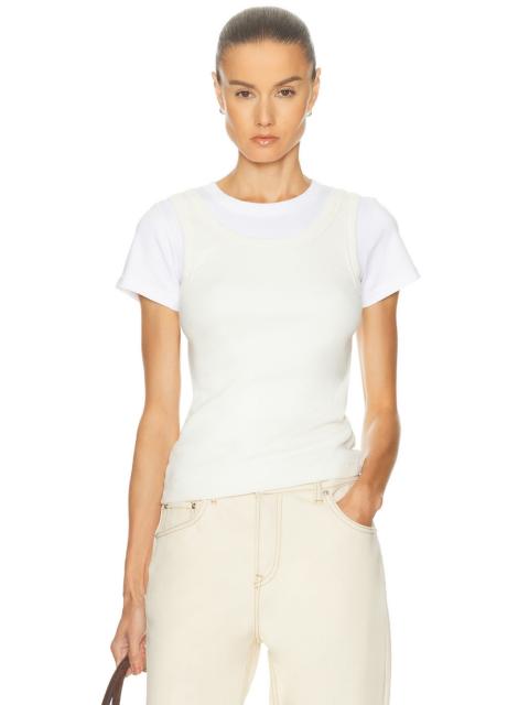 Layered Short Sleeve Tee