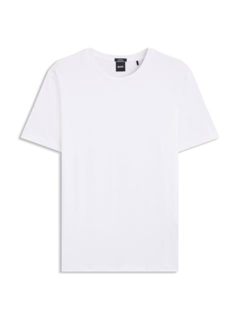SLIM-FIT SHORT-SLEEVED T-SHIRT IN MERCERIZED COTTON