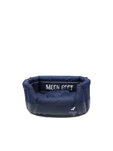 x Poldo Dog Couture logo-print dog bed