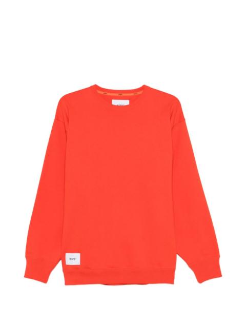 logo-patch sweatshirt