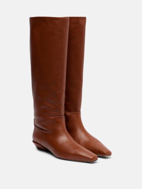 Bettina 25 leather knee-high boots