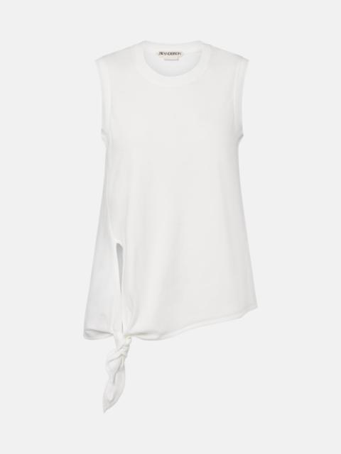 Cotton jersey tank top