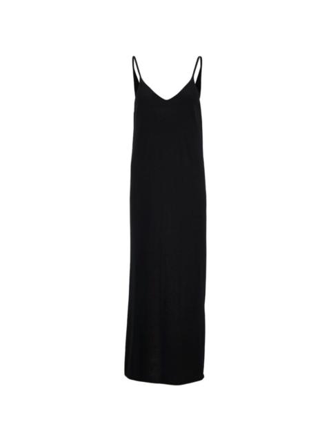 Albina V-neck maxi dress