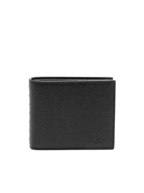 Rockstud leather wallet