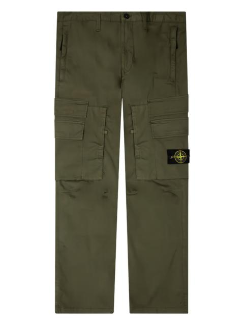 Compass-badge cargo pants