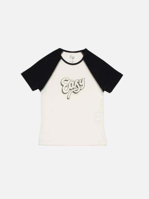 Eve T-Shirt Take It Easy Offwhite/Black