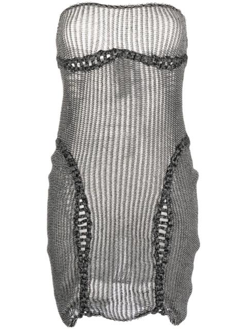 crochet knit dress