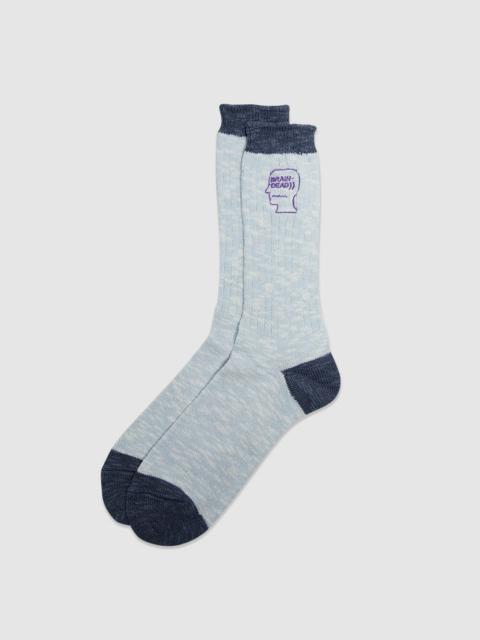 Marled logo head socks