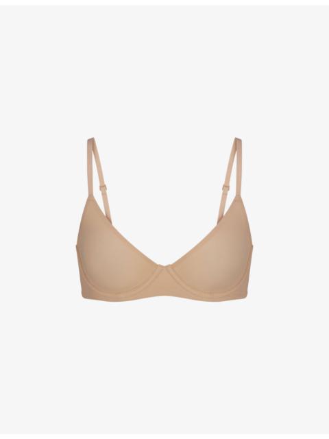 Fits Everybody unlined stretch-woven bra