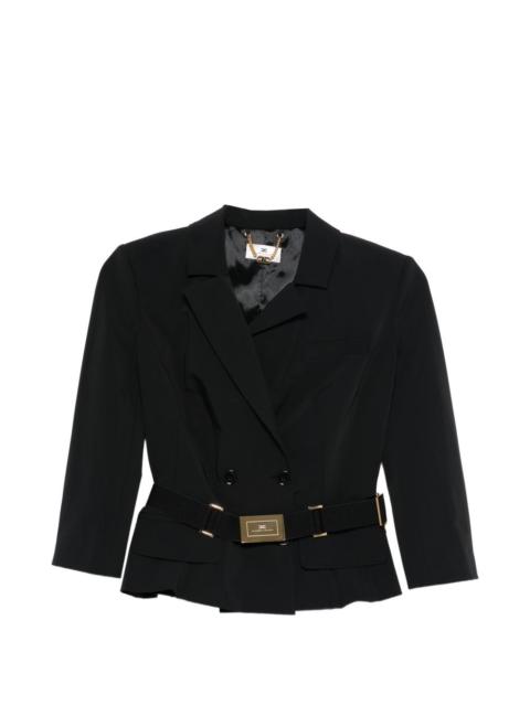 belted jacket