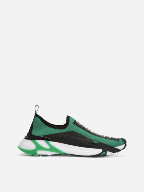 Sorrento sneakers in stretch mesh with logo