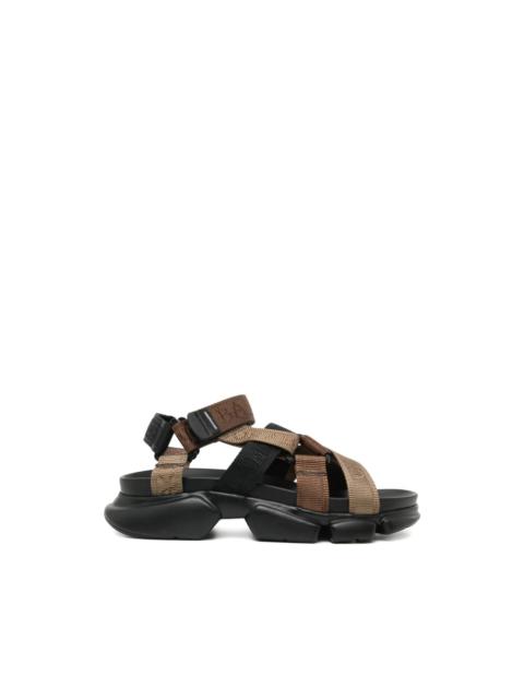 cross-straps sandals