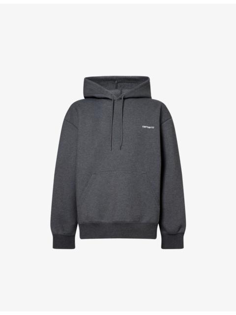 Alda Logo-Embroidered Cotton-Blend Hoody