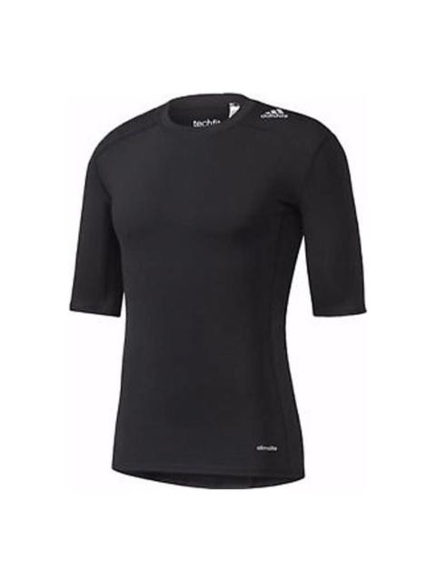 adidas Tech Fit Base T-Shirt 'Black' AJ4966