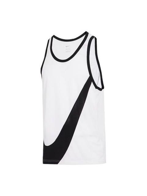 Nike Big Swoosh Training Quick Dry Breathable Sports Vest White DH7133-100