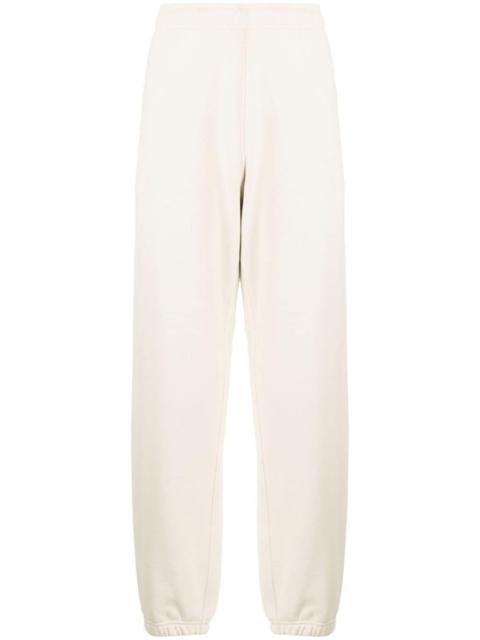 logo-appliquÃ© cotton track pants