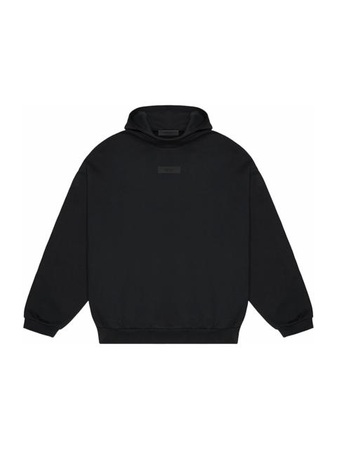 Fear of God Essentials Chest Logo Hoodie Jet Black/Jet Black