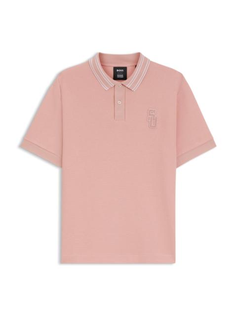 BOSS SELECTED BY SHOHEI OHTANI RELAXED-FIT POLO SHIRT