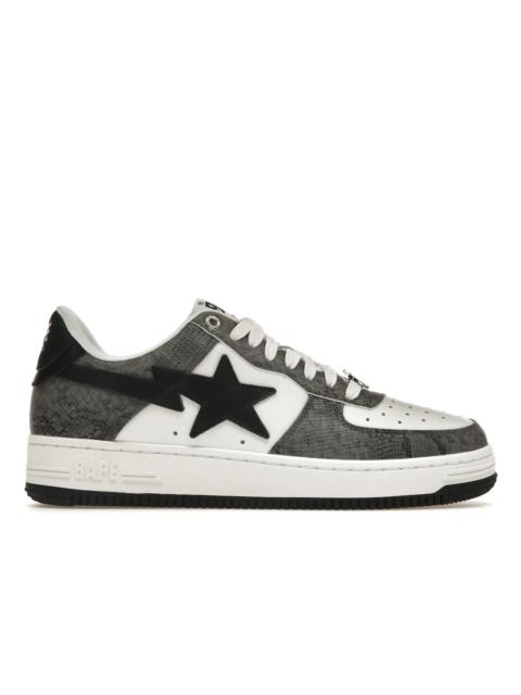 A Bathing Ape Bape Sta Snake Skin Black