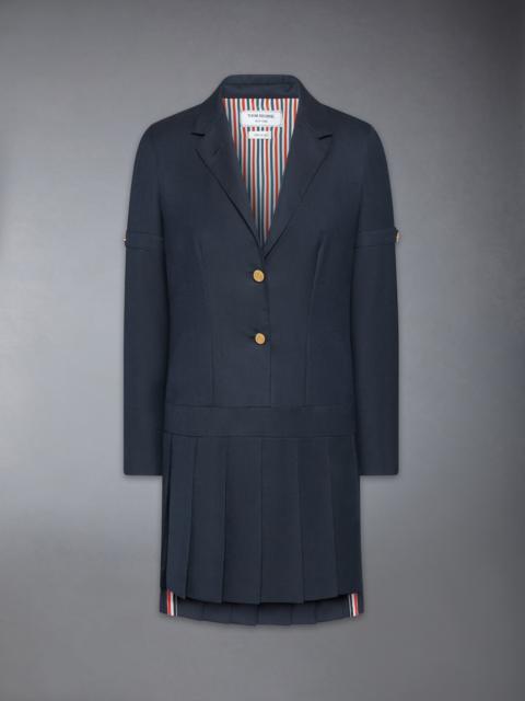 SUPER 120'S TWILL SPORTCOAT MINI DRESS
