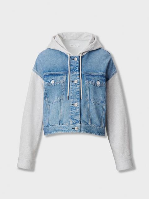 Miramar Combo Hooded Trucker Jacket
Cotton Terry