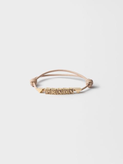 Nappa leather bracelet