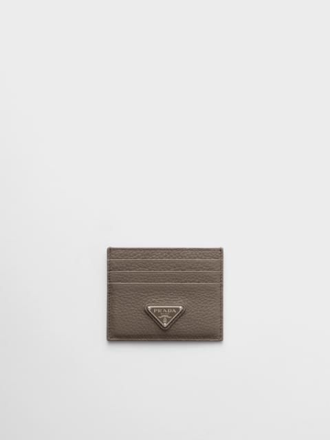 Leather card holder
