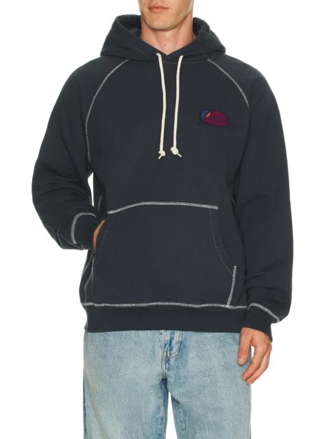 Circled Script Logo Hooded Sweatshirt
