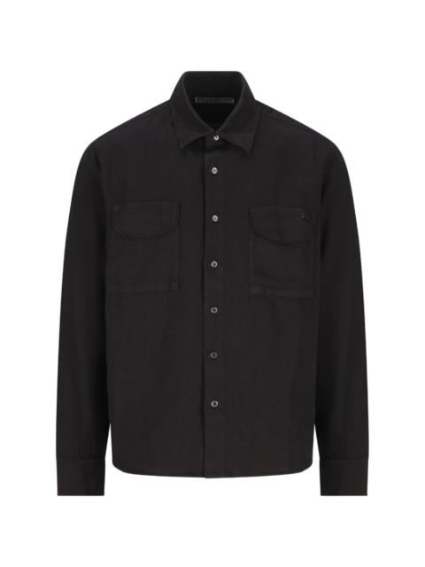 patch-pocket shirt