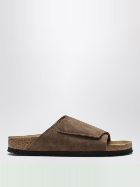 Brown Solana VL suede slides