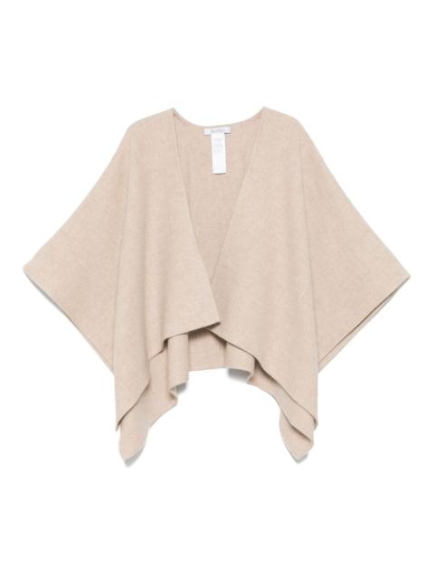 asymmetric-hem poncho