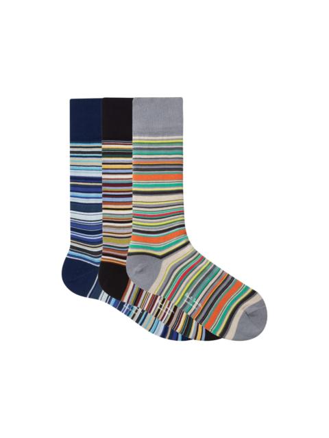 3-pack Striped Socks