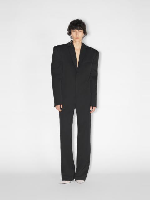 THE LACE-UP SUIT JUMPSUIT