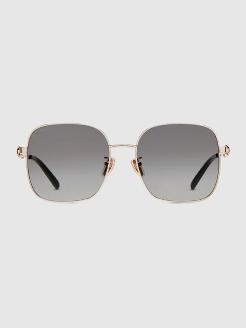 Square frame sunglasses