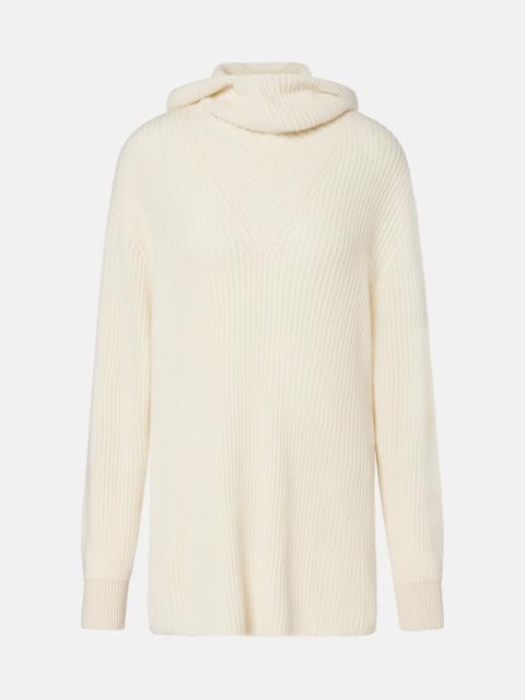 Juniper hooded cashmere sweater