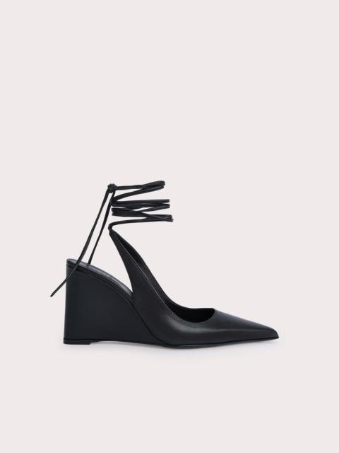 Vaughn Black Nappa Leather