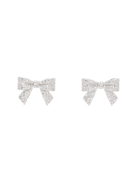 YVMIN Edition Pave Bowknot Earrings