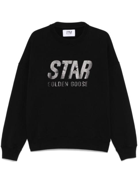 logo-stamp sweatshirt