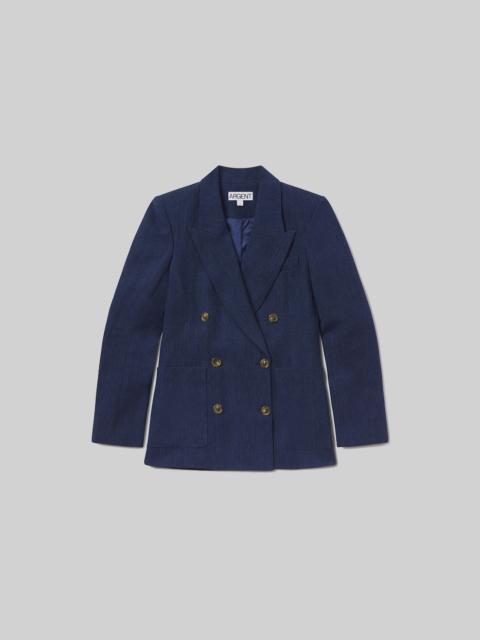 Chelsea Blazer Linen
In Denim