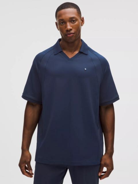 UV-Protective Relaxed-Fit Golf Polo Shirt