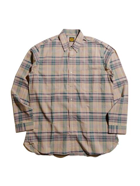 Lot. JG-16 The King of Madras Shirt Salmon