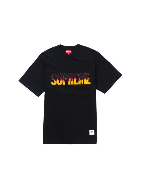 Supreme Flames S/S Top Black