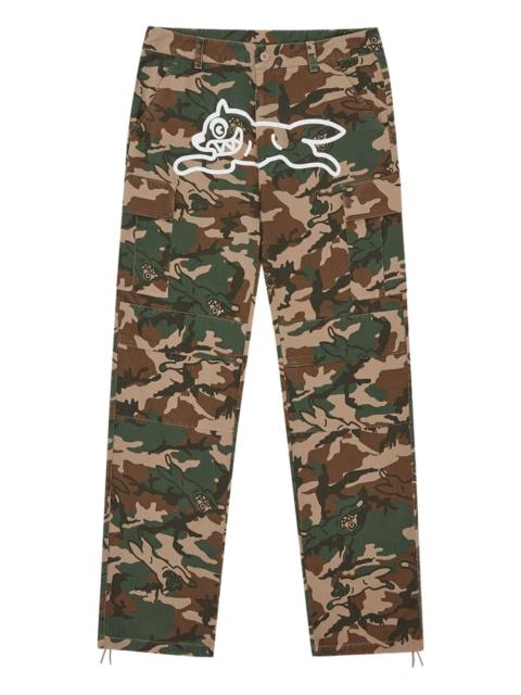 camouflage logo trousers