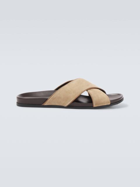 Chiltern suede slides